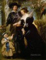 Rubens his wife Helena Fourment and their son Peter Paul Baroque Peter Paul Rubens